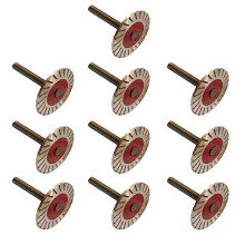 Diamond Cutting Discs 10 Pcs 40mm Stone Carving BIade For Granite Marble Ceramic Porcelain Tile CutOff Wheel Blades
