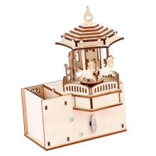 1 Set Wooden Toy Child Puzzle Wooden Creative Woods