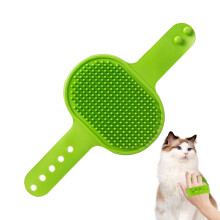 Cat Whistle Chest AntiTangle Detangling Brush for short or long hair, removes undercoat, Green