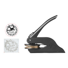 Embossing Sealing Stamp Paper Embossing-Nanyangui matte blac