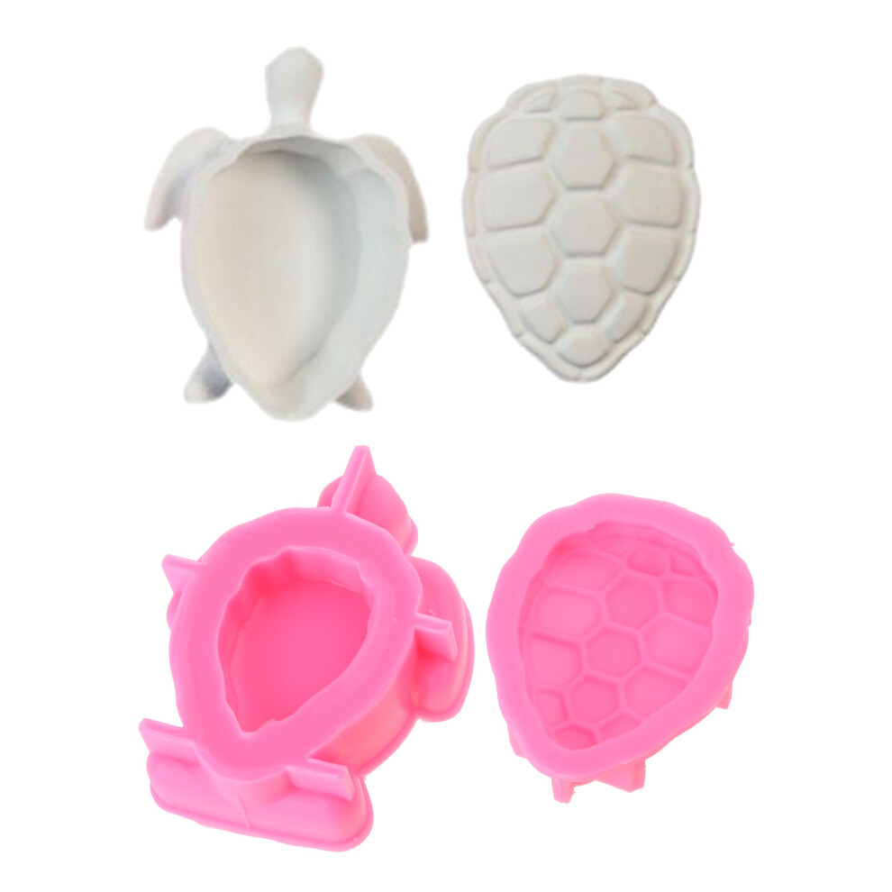 Turtle Shaped Resin Jar Molds With Lid For Making Jewelry 7695000660229