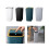 Convenient Push Lid Waste Basket Solid for Daily Use -L Blue 3