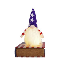 4th of Julys Gnomes American Independences Day Gift-blue hat