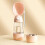 Practical Dogs Drinking Cup Feeder-Milk tea color water bottle 4