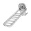 Versatile Clothes Hanger Rack with Suction-Transparent White 1