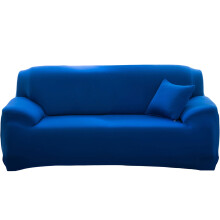 Elastic Sofa Cover Corner Sofa Slipcover-Sapphire Color Double