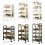 Support de rangement de cuisine Compact en-Blanc à 4 niveaux 3