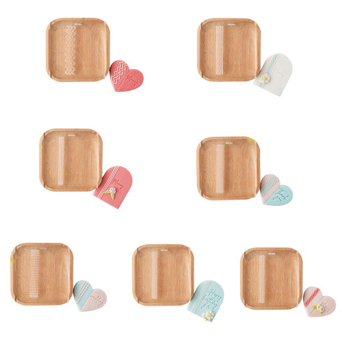 Cookie Cutter Set Biscuit Molding Gebak Decoreren-Textuur D 1