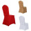 Rose spandex stoelhoes, elastieken eendelige bruiloft-Wit 4