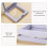3 Pcs Stamp Head Display Case for Stamp Head Wax Seal-White 6
