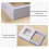 3 Pcs Stamp Head Display Case for Stamp Head Wax Seal-White 5