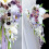 Bouquets de fleurs artificielles pour cérémonie, décorations de 5