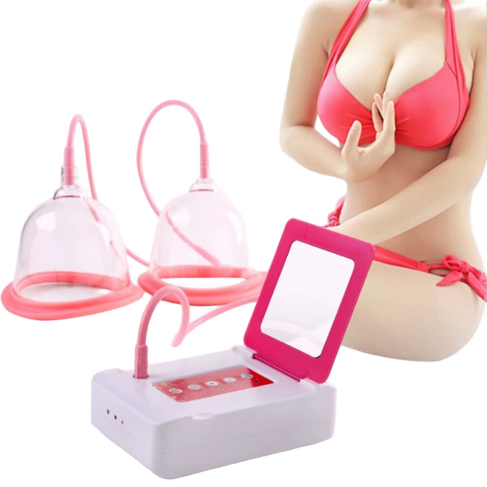 1 Set Breast Massager, AntiSagging Electric Breast Enhancement Machine with 2 Modes, SkinFriendly Home Chest Massager Care Device, D Ref: 6811