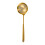 Versatile Stainless Steel Strainer Spoon Effective-Gold 1