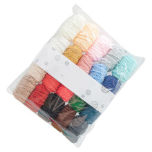 Crochet Yarn 20 Colorx16g Hand Knitting Wools Yarn Cotton Yarn