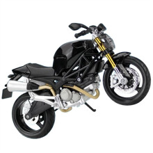 Scaleaccurate 1:12 model for Ducati 696 Monster motorcycle simulation, alloy model collection, decoration, gifts, black.