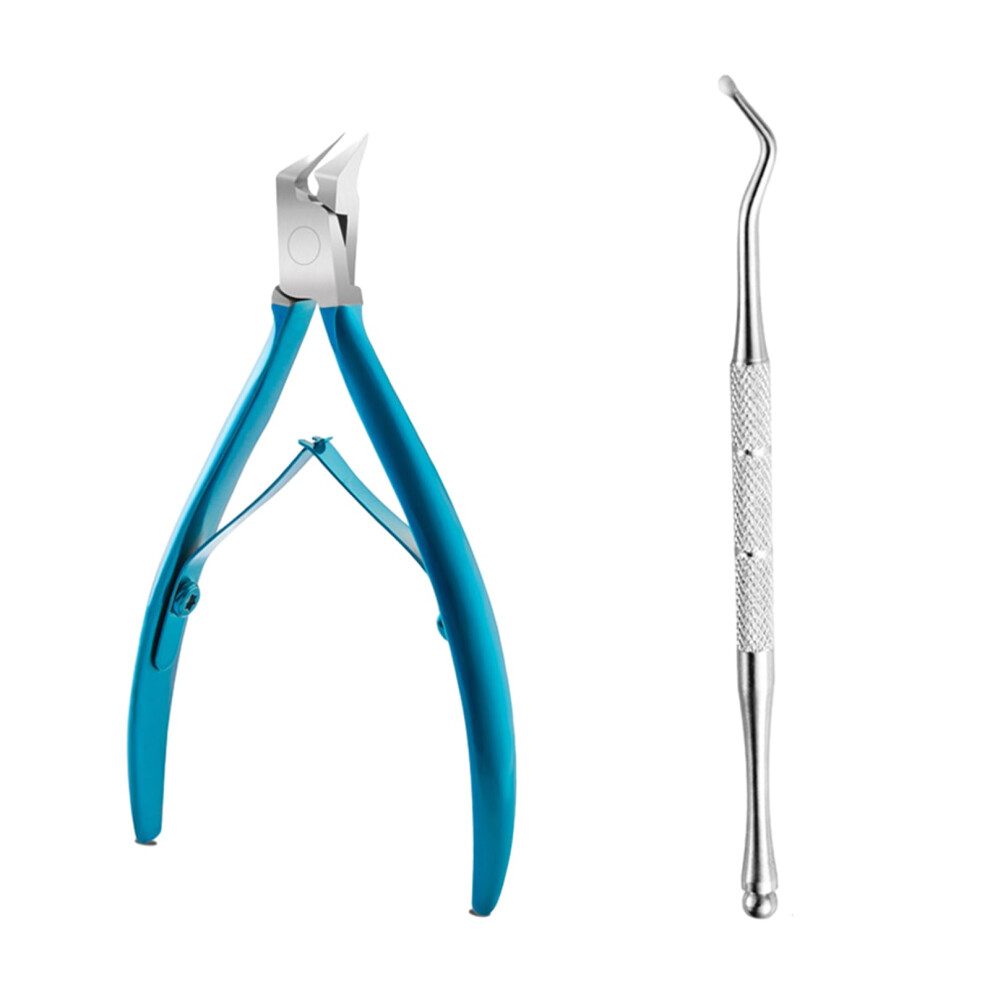 Professional toenail clipper for ingrown nails, durable, podiatristgrade for thick and ingrown toenails.