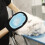Pet Grooming Gloves for Small and Medium Pets (Multicolour) Blue 4