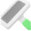 Long Light Green Shedding Comb for Pets 2