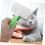 Long Light Green Shedding Comb for Pets 4