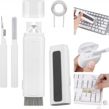 Tech Hygiene Essentials, Lightweight Portable Design with Soft Brush Sponge, Keycap Remover for Mechanical Keyboard Maintenance