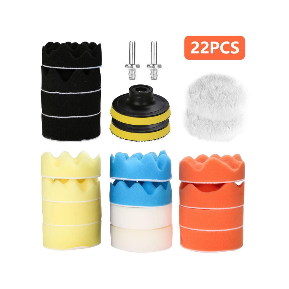 Complete Detailing Solution, Sponge Polishing Pads For Electric Polishing Machine, Washable And Reusable For Cost-Effective Polishing, Ideal For Profe 9148971888256