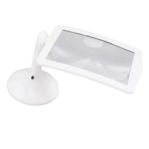 Desktop Handheld Magnifying Tool: Large Viewing Area Magnifier With Adjustable Led Light For Comprehensive Eye Protection 2