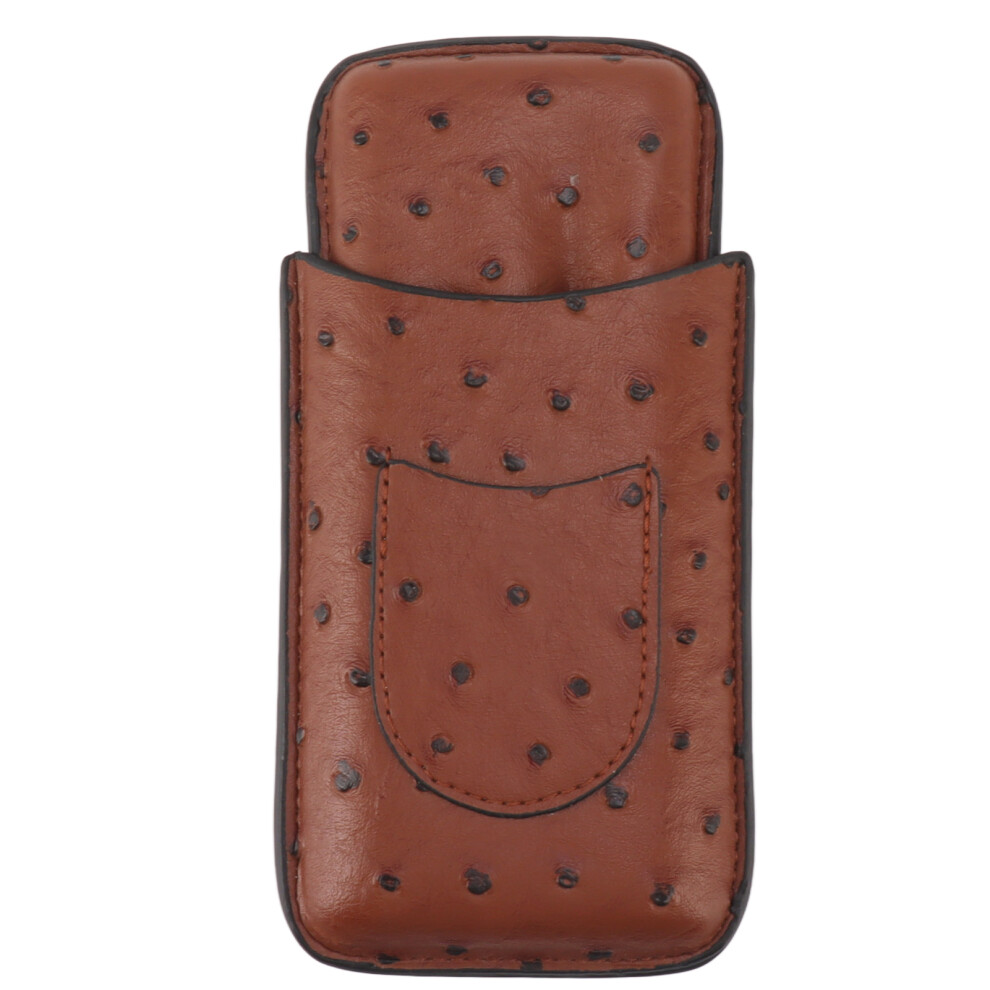 Elegant Leather Pouches, Waterproof Artificial Leather With Regular And Neat Edge Alignment And Front Pocket For Cutter (Not Included) For Stylish Sto