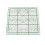 Τετράγωνα πρότυπα παπλώματος, αμφιδέξιος χάρακας παπλώματος με σύστημα γωνίας 4