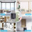 Versatile And Efficient Clothesline, Durable Abs Case With Aluminum Base For Outdoor Indoor Use 7