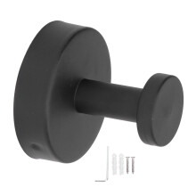 Modern Screw In Metal Coat Hook, Waterproof Rustproof Stainless Steel For Multi Purpose Use