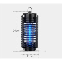 Capcană anti-țânțari pentru uz casnic, capcană anti-țânțari cu tehnologie cu lumină ultravioletă, capcană anti-muște pentru interior,