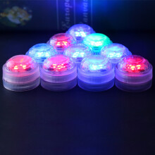 Criação de atmosfera para vasos, luzes LED submersíveis, à prova d'água e sem chama para iluminação decorativa, decoração de festas e