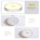 Wireless Motion Sensor Light Indoor, Magnetic Mounting LED Night Light with Dimmable Function, Rechargeable Auto Motion Sensor Light for Cabinet 7