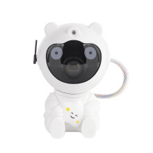 Projetor de Estrelas Galaxy com Luz Noturna para Crianças, Ajustável em 360 e com Controle Remoto, Design com Cabeça Magnética e 8 Modos de
