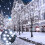 Festive Atmosphere Solar String Lights, 32 Metres 300 LED Multicolour Christmas Lights with Rechargeable Battery and Memory Function, 8 Modes 3