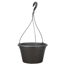 Hanging Plant Containers, Plastic Hanging Flower Pots With Drainage Holes, Outdoor Weather-Resistant Balcony Space-Saving Self-Watering Hanging Plante