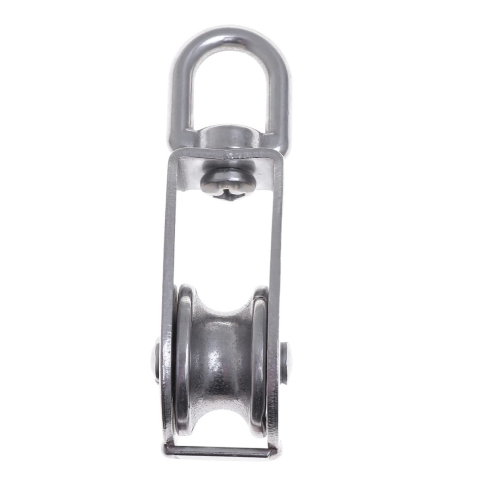 32Mm Stainless Steel Singlesheaved Pulley Roller Bearings, Heavyduty Bore 32Mm, Cable Washing Lines And Electric Gates 9412369154798