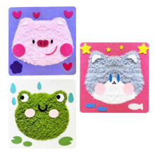 Sewing Kits for Children  Handmade Doll Jewelry, Yarn Drawing Embroidery Fun Toddler Material 2
