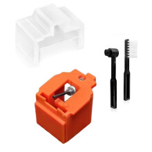 Stylets de platine, aiguille en diamant avec brosse de