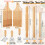 Gnocchi Pastas Making Set Includes Wood Board Ravioli Stamp 2
