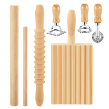 Wood Gnocchi Board Set Gnocchi Pastas Maker Ravioli Stamp Set
