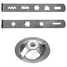 Cutting Stainless Steel Accessories Mixer Attachments Suitable