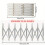 Metal Sewing Gauge Sewing Accessory Rustproof Sewing Tool 3