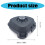 Blending Replacement Jar Lid Part Blender Top Lid with Removable 4
