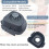 Blending Replacement Jar Lid Part Blender Top Lid with Removable 2