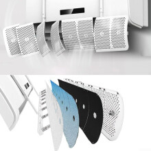 Wall AC Wind Deflector 8 Directional Adjustments, Fresh And Comfortable Air Distribution, Carbon Filter, WallMounted