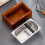Large Coffee Grounds Box Metal Texture Espresso Dump Bin Coffee 5