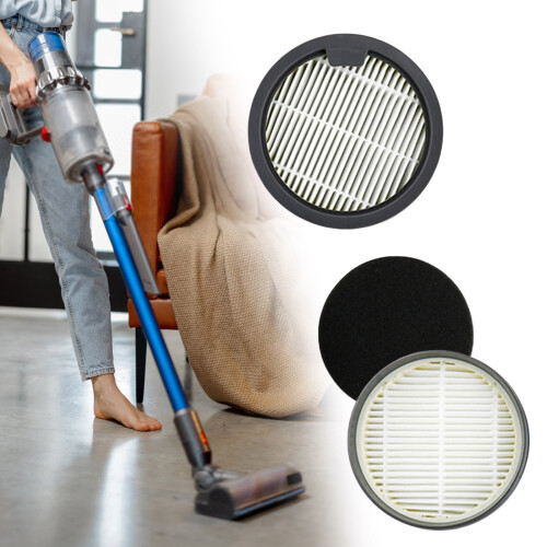 3 Stück Staubfilter Staubsaugerfilter Staubsaugerzubehör 1