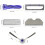 Replacement Part Robot Vacuum Cleaner Accessory for-Style three 3